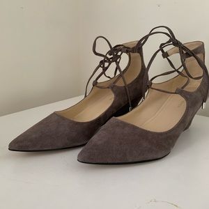 NWT Marc Fisher Lace Up Heels